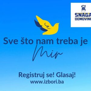 Registruj se: https://eizbori.izbori.ba